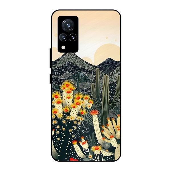 Aesthetic Desert Metal Back Case for Vivo V21 5G