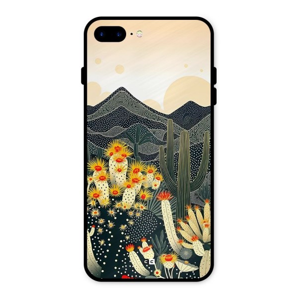 Aesthetic Desert Metal Back Case for iPhone 8 Plus