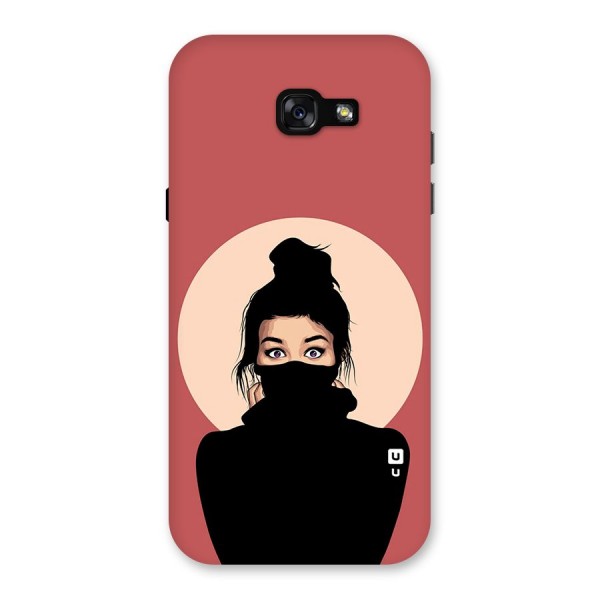 Aesthetic Digital Art Girl Back Case for Galaxy A7 (2017)