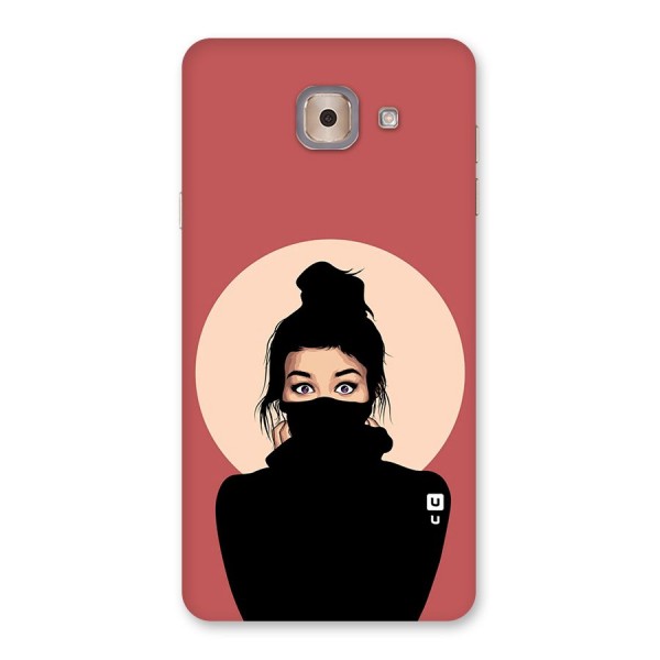 Aesthetic Digital Art Girl Back Case for Galaxy J7 Max