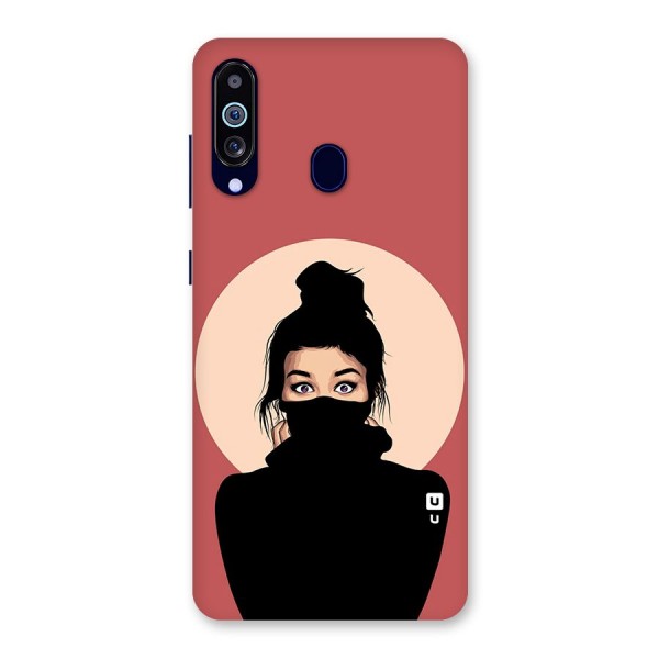 Aesthetic Digital Art Girl Back Case for Galaxy M40