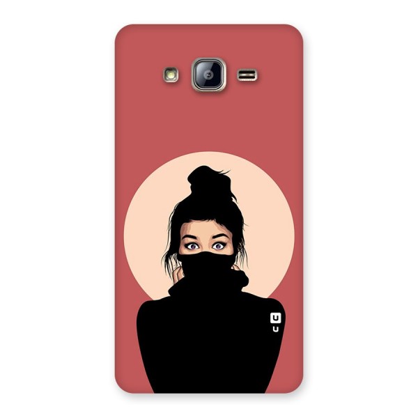 Aesthetic Digital Art Girl Back Case for Galaxy On5