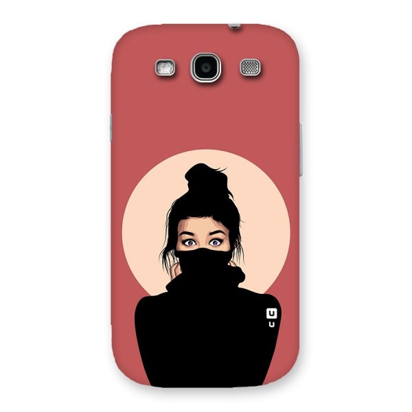 Aesthetic Digital Art Girl Back Case for Galaxy S3 Neo