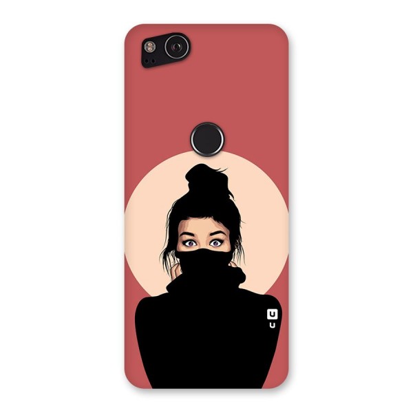 Aesthetic Digital Art Girl Back Case for Google Pixel 2