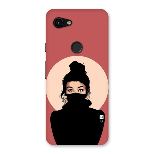 Aesthetic Digital Art Girl Back Case for Google Pixel 3a