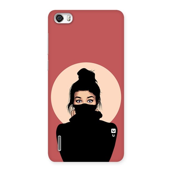 Aesthetic Digital Art Girl Back Case for Honor 6