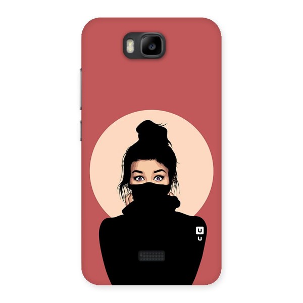 Aesthetic Digital Art Girl Back Case for Honor Bee