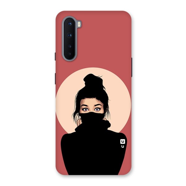 Aesthetic Digital Art Girl Back Case for OnePlus Nord