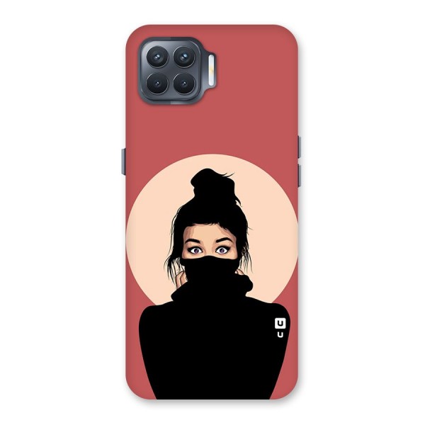 Aesthetic Digital Art Girl Back Case for Oppo F17 Pro