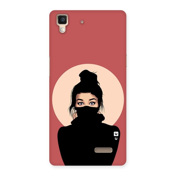 Aesthetic Digital Art Girl Back Case for Oppo R7