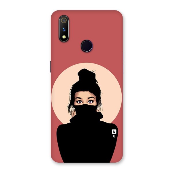 Aesthetic Digital Art Girl Back Case for Realme 3 Pro