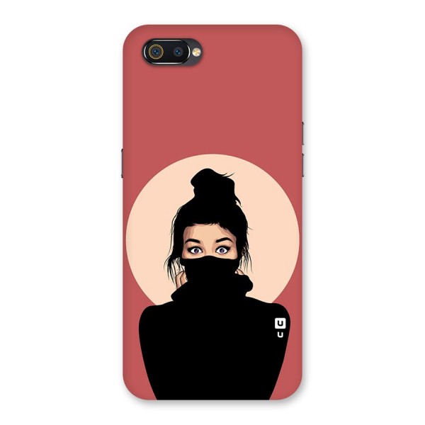 Aesthetic Digital Art Girl Back Case for Realme C2