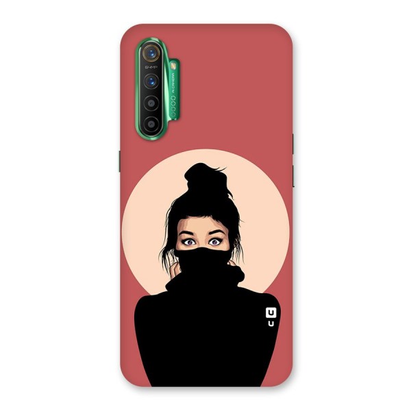 Aesthetic Digital Art Girl Back Case for Realme X2