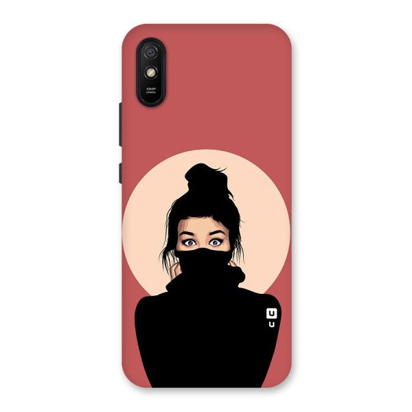 Aesthetic Digital Art Girl Back Case for Redmi 9A