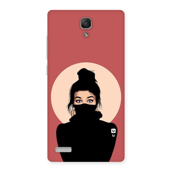 Aesthetic Digital Art Girl Back Case for Redmi Note