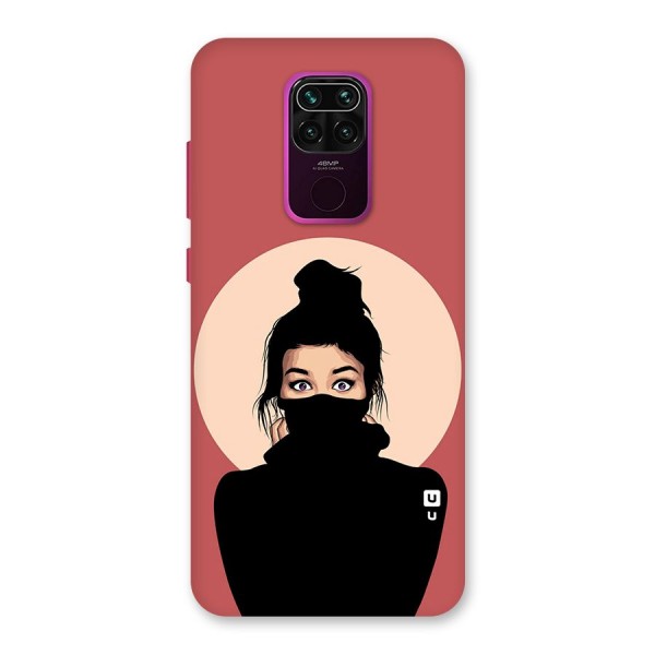 Aesthetic Digital Art Girl Back Case for Redmi Note 9