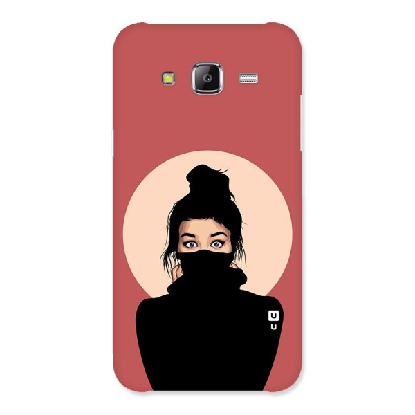 Aesthetic Digital Art Girl Back Case for Samsung Galaxy J5