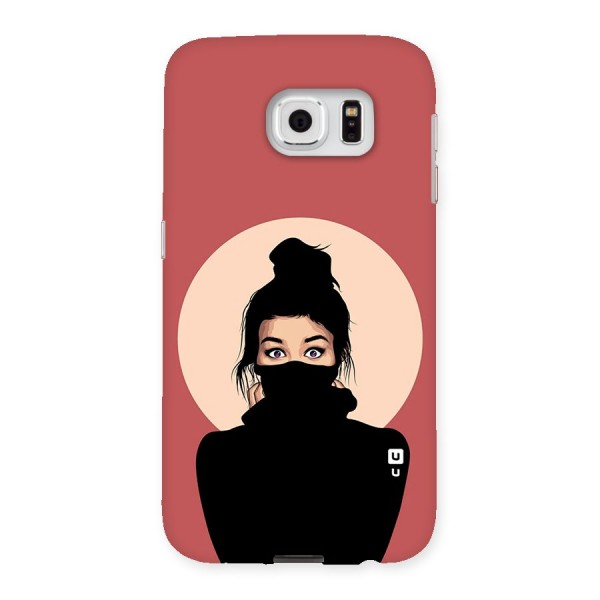 Aesthetic Digital Art Girl Back Case for Samsung Galaxy S6