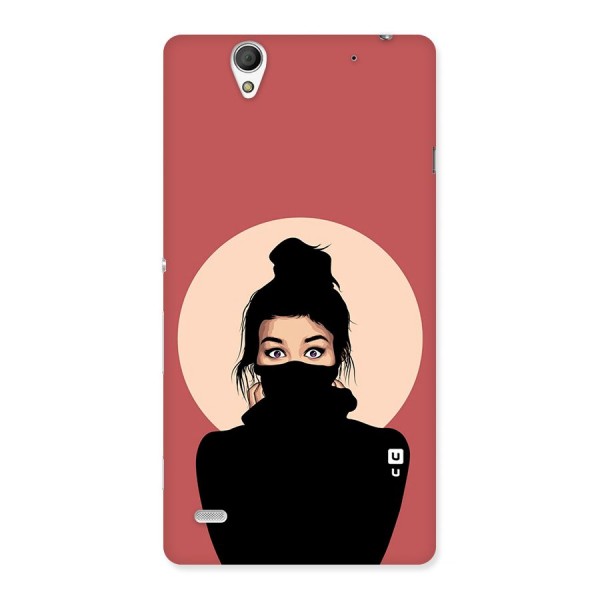 Aesthetic Digital Art Girl Back Case for Sony Xperia C4