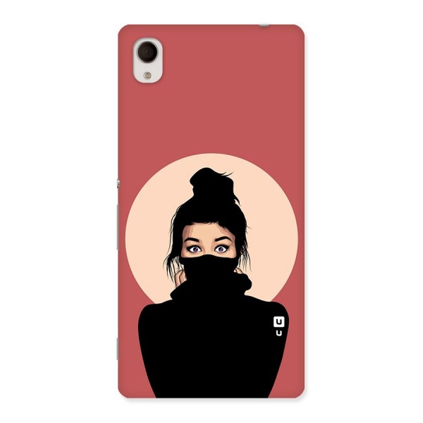 Aesthetic Digital Art Girl Back Case for Sony Xperia M4