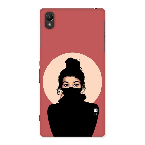 Aesthetic Digital Art Girl Back Case for Sony Xperia Z1