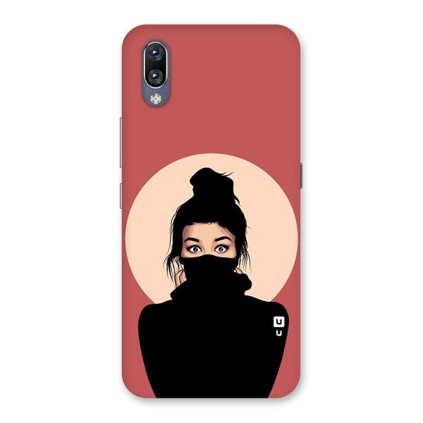 Aesthetic Digital Art Girl Back Case for Vivo NEX