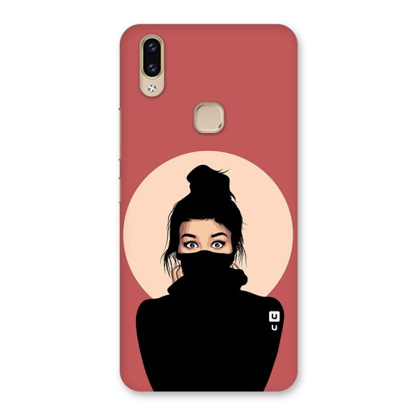 Aesthetic Digital Art Girl Back Case for Vivo V9