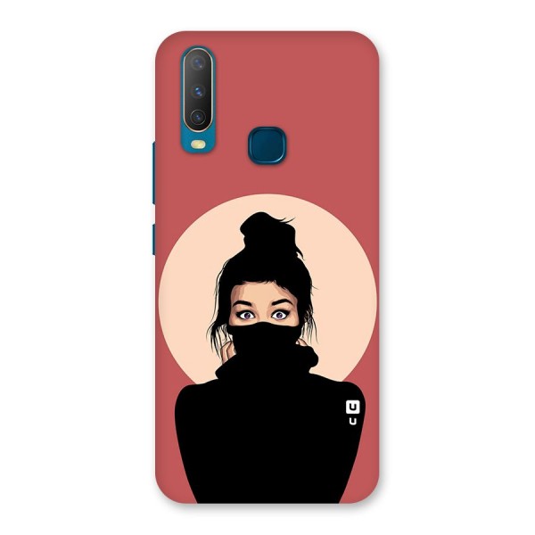 Aesthetic Digital Art Girl Back Case for Vivo Y12