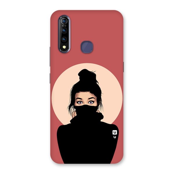 Aesthetic Digital Art Girl Back Case for Vivo Z1 Pro