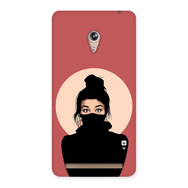 Aesthetic Digital Art Girl Back Case for Zenfone 6