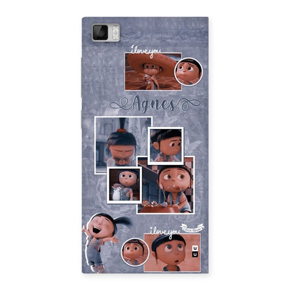 Agnes Back Case for Mi3