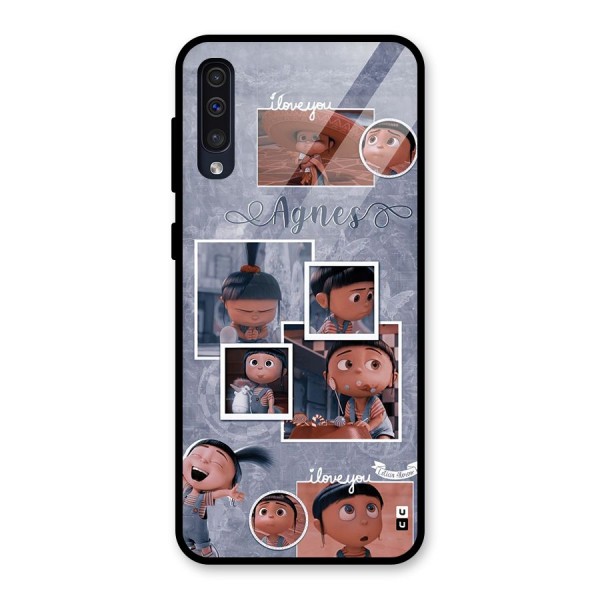 Agnes Glass Back Case for Galaxy A50