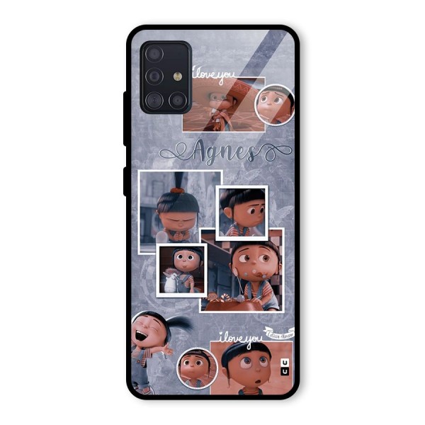 Agnes Glass Back Case for Galaxy A51