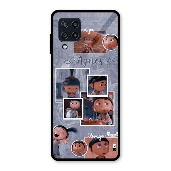 Agnes Glass Back Case for Galaxy M32