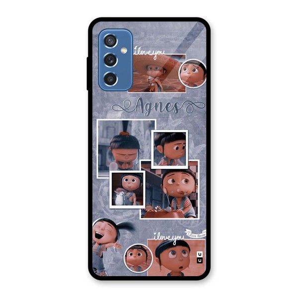 Agnes Glass Back Case for Galaxy M52 5G