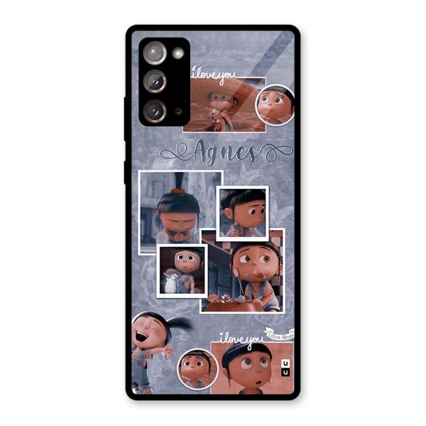 Agnes Glass Back Case for Galaxy Note 20