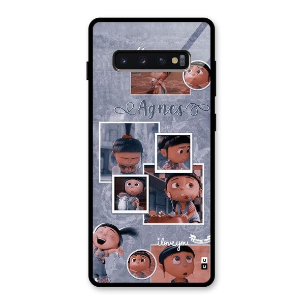 Agnes Glass Back Case for Galaxy S10 Plus