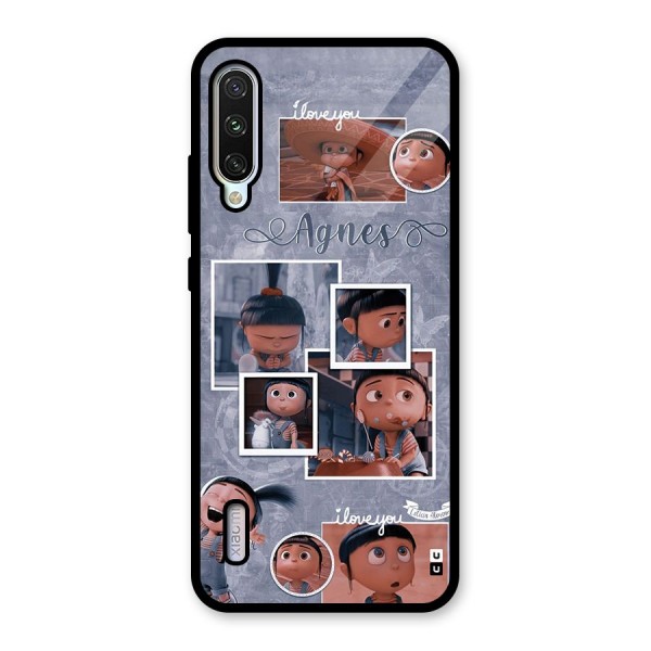 Agnes Glass Back Case for Mi A3