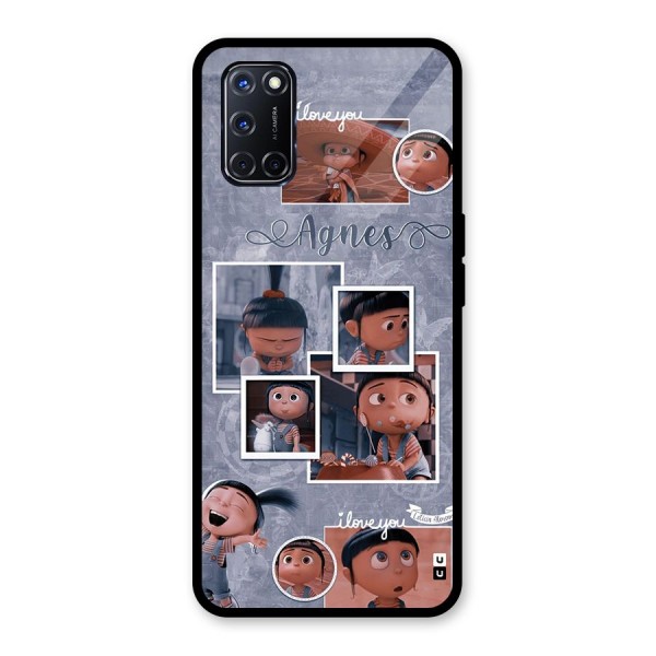 Agnes Glass Back Case for Oppo A52