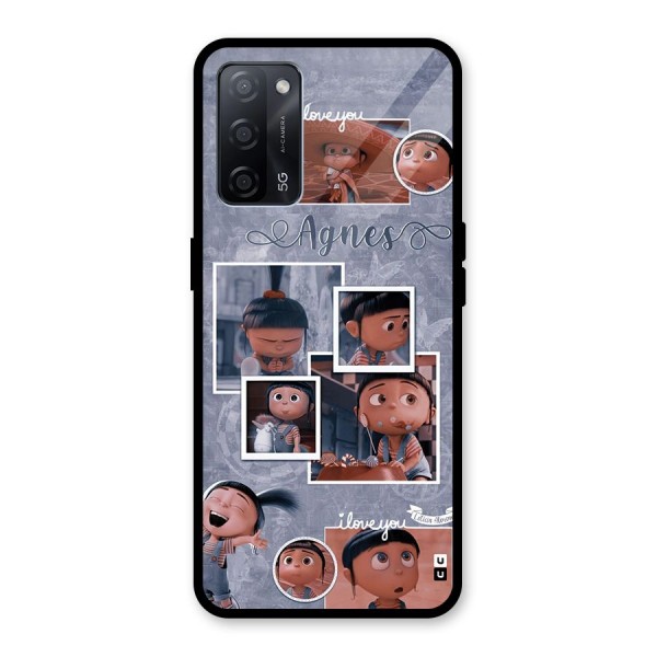 Agnes Glass Back Case for Oppo A53s 5G