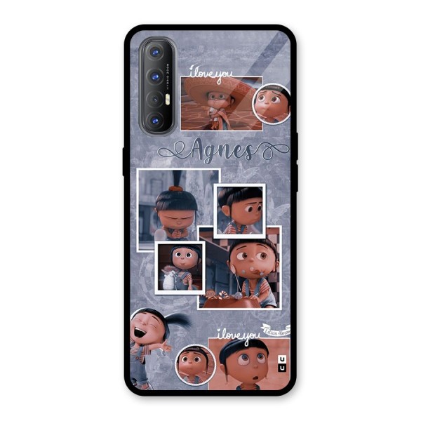 Agnes Glass Back Case for Oppo Reno3 Pro