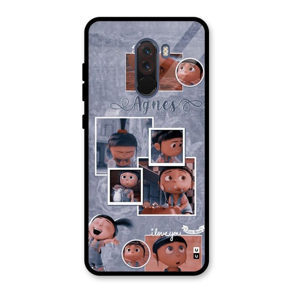 Agnes Glass Back Case for Poco F1