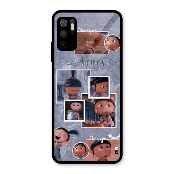 Agnes Glass Back Case for Poco M3 Pro 5G