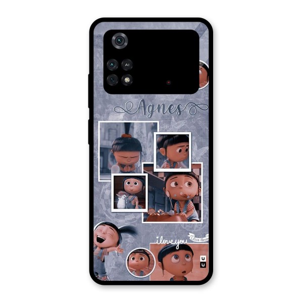 Agnes Glass Back Case for Poco M4 Pro 4G