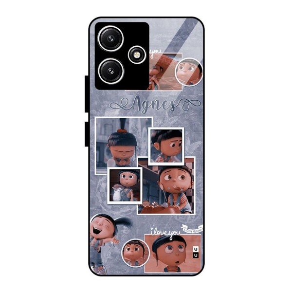 Agnes Glass Back Case for Poco M6 Pro