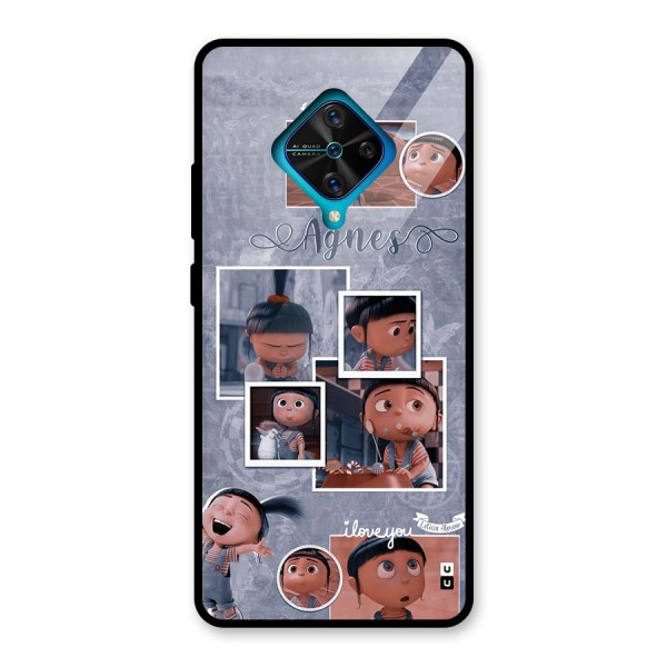 Agnes Glass Back Case for Vivo S1 Pro