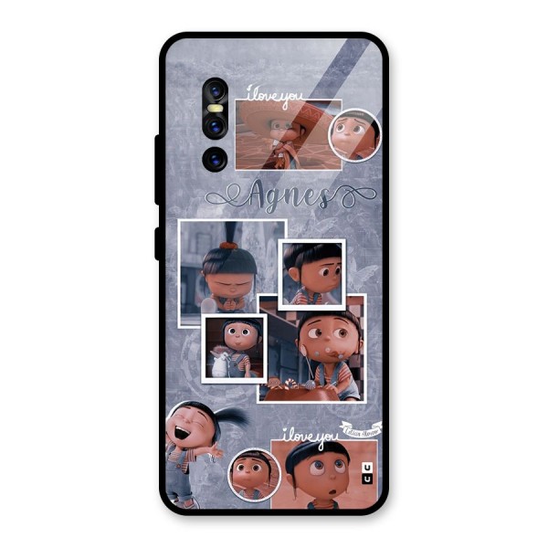 Agnes Glass Back Case for Vivo V15 Pro