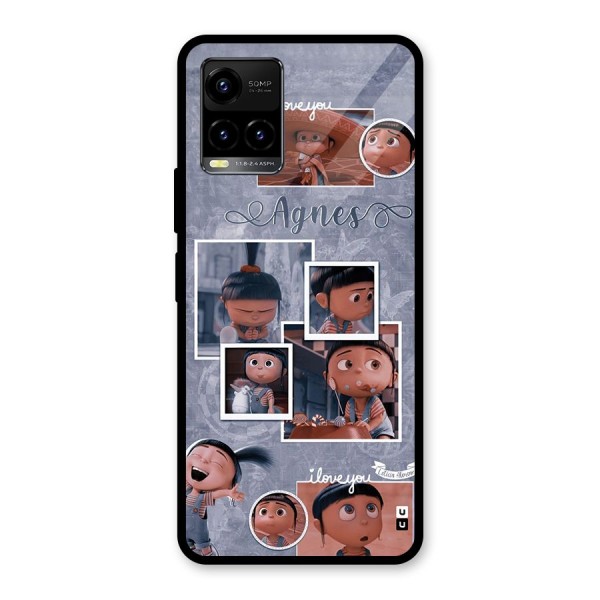 Agnes Glass Back Case for Vivo Y21A