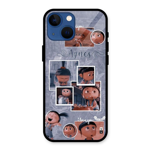 Agnes Glass Back Case for iPhone 13 Mini