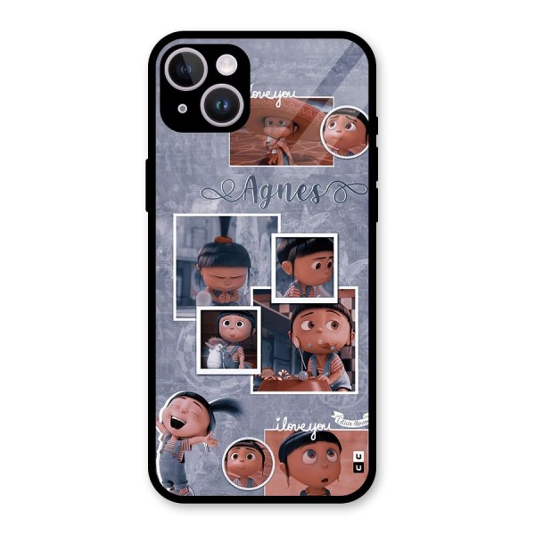 Agnes Glass Back Case for iPhone 14 Plus